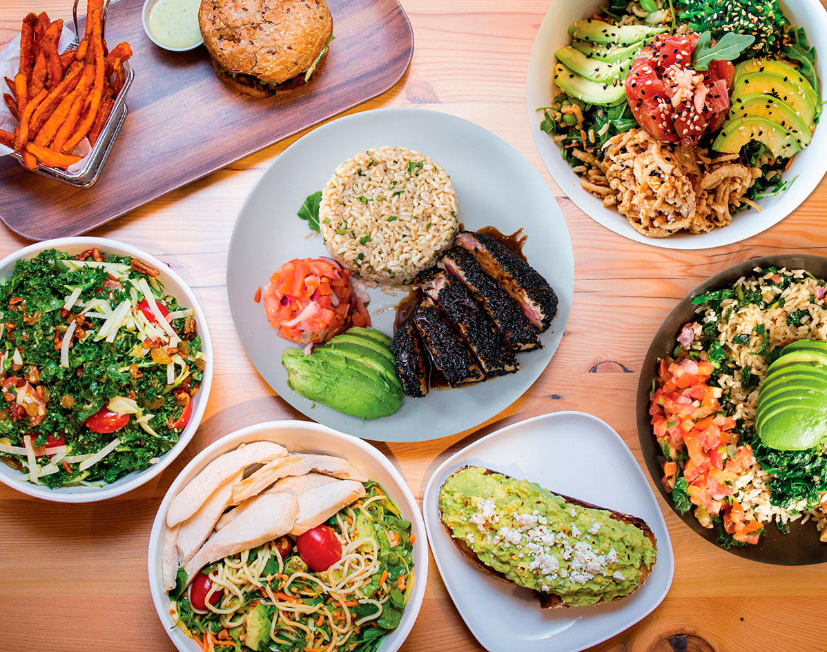 Carrot Express plates at Aventura Mall