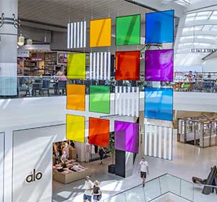 Daniel Buren at Aventura Mall