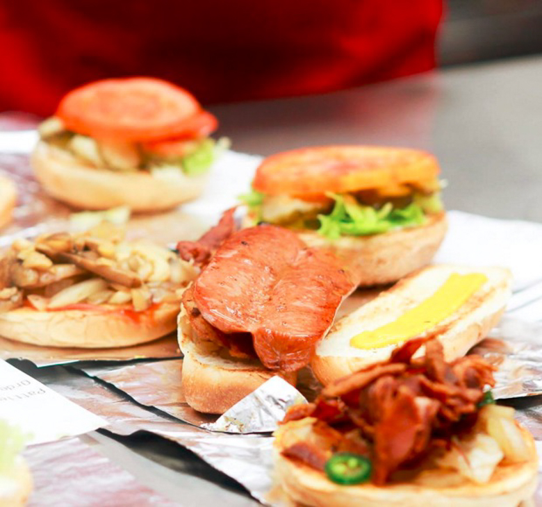 Five Guys Burgers and Fries dining at Aventura Mall in Miami