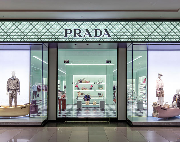 Prada store at Aventura Mall